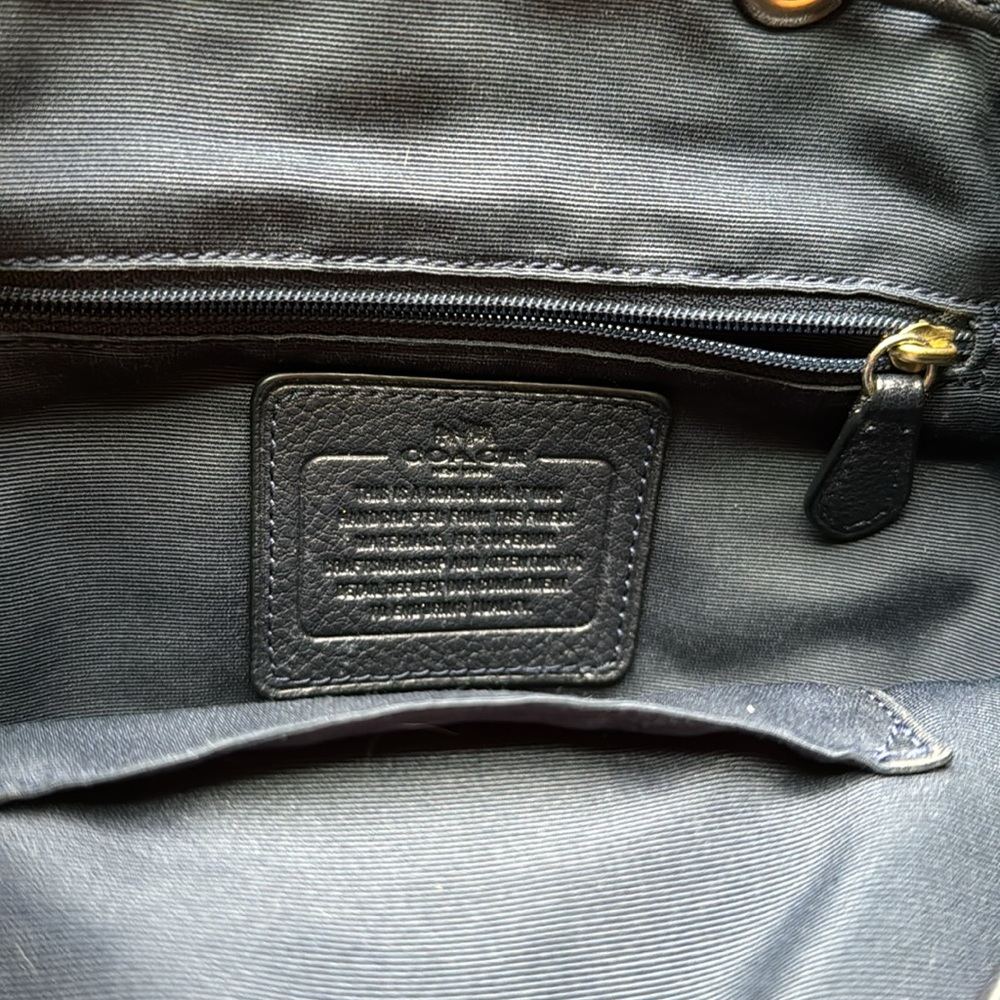 Coach Backpack Purse - image 4